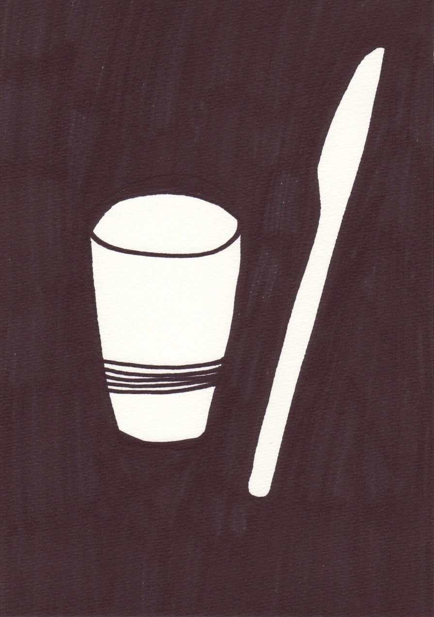 Drawings The Sticky Fingers: 24-part drawing series as a visual representation of trying to make
                        amber.